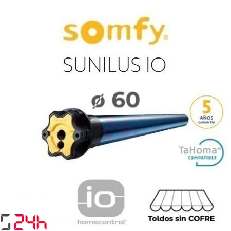 motor vía radio somfy sunilus 60 io