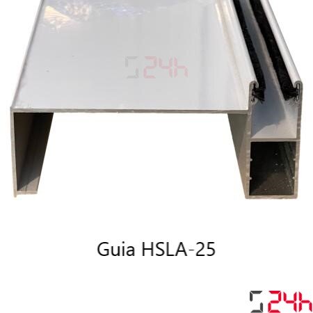 juego guías para persiana hsla 25