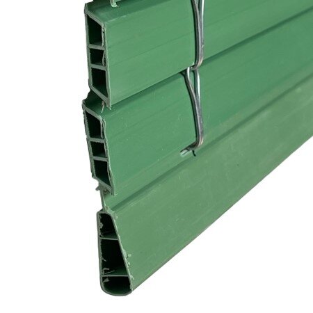 persiana alicantina de pvc color verde