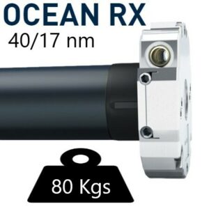 motor vía radio cherubini ocean rx con desbloqueo de emergencia