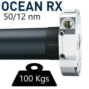 motor vía radio cherubini ocean rx con desbloqueo de emergencia