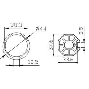 motor mecánico para pulsador came mondrian 4